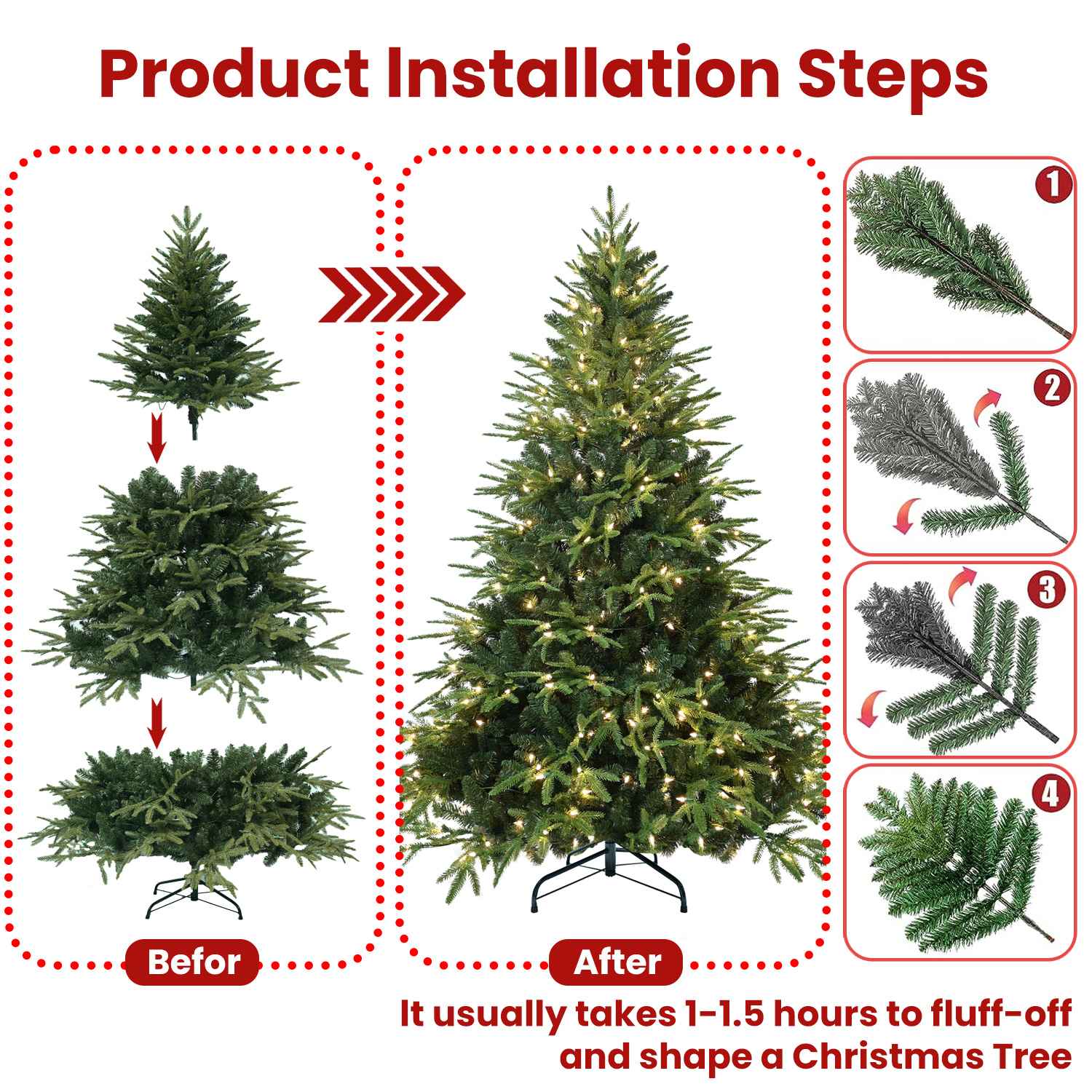 PVC Christmas Tree